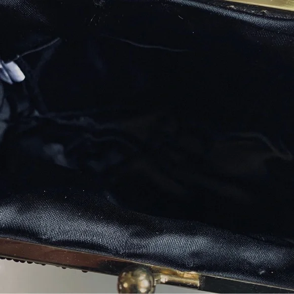 BLACK SEQUIN EVENING BAG - Picture 8 of 16